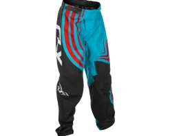 Fly Racing Clothing Sale|Tights & Pants|Youth F-16 Pants (Cyan/Black/Red) (20)