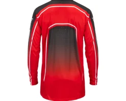 Fly Racing Clothing Sale|Jerseys|Youth Rayce Bicycle Jersey (Red/Black/White) (Youth L)
