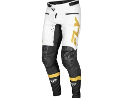 Fly Racing Tights & Pants|Youth & Kids|Youth Rayce Bicycle Pants (White/Black/Gold) (18)