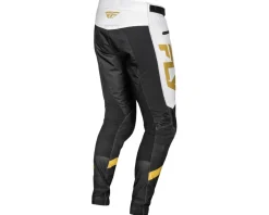 Fly Racing Tights & Pants|Youth & Kids|Youth Rayce Bicycle Pants (White/Black/Gold) (18)