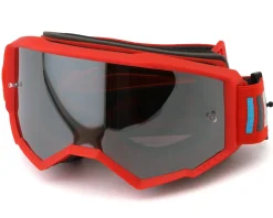 Fly Racing Sunglasses & Goggles|Zone Goggle (Red/Charcoal/Smoke Lens)
