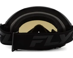 Fly Racing Clothing Sale|Sunglasses & Goggles|Zone Goggles (Black/Black) (Sky Blue Mirror/Smoke Lens)