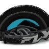 Fly Racing Sunglasses & Goggles|Zone Goggles (Black/Grey) (Red Mirror/Smoke Lens)