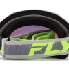 Fly Racing Clothing Sale|Sunglasses & Goggles|Zone Goggles (Dark Grey/Hi-Vis) (Iridescent Green Mirror Lens)