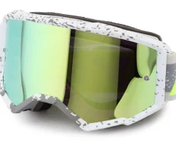 Fly Racing Clothing Sale|Sunglasses & Goggles|Zone Goggles (Dark Grey/Hi-Vis) (Iridescent Green Mirror Lens)