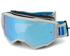 Fly Racing Clothing Sale|Sunglasses & Goggles|Zone Goggle (Silver/Blue/Blue Mirror Lens)