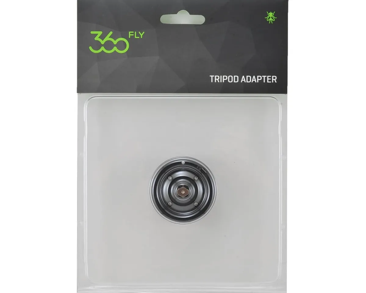 360fly Mounts & Handlebar Accessories|1/4-20 Tripod Adapter (Black)