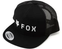 Fox Racing Casual Clothing|Summer Essentials|Absolute Mesh Snapback Hat (Black) (Universal Adult)