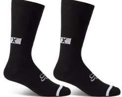 Fox Racing Clothing Sale|Clothing Accessories|10" Defend Crew Socks (Black) (S/M)