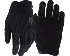 Fox Racing Clothing Accessories|Youth & Kids|Defend Youth Long Finger Gloves (Black) (Youth S)