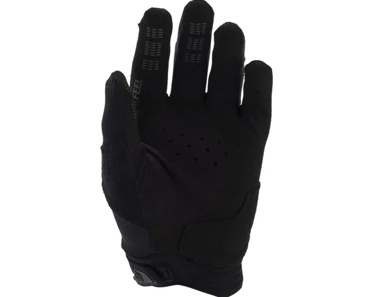Fox Racing Clothing Accessories|Youth & Kids|Defend Youth Long Finger Gloves (Black) (Youth S)