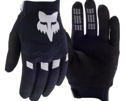 Fox Racing Clothing Accessories|Youth & Kids|Dirtpaw Youth Long Finger Gloves (Black) (Youth M)