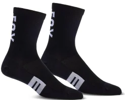 Fox Racing Clothing Accessories|Shoes, Socks, & Footwear|6" Flexair Merino Socks (Black) (L/XL)