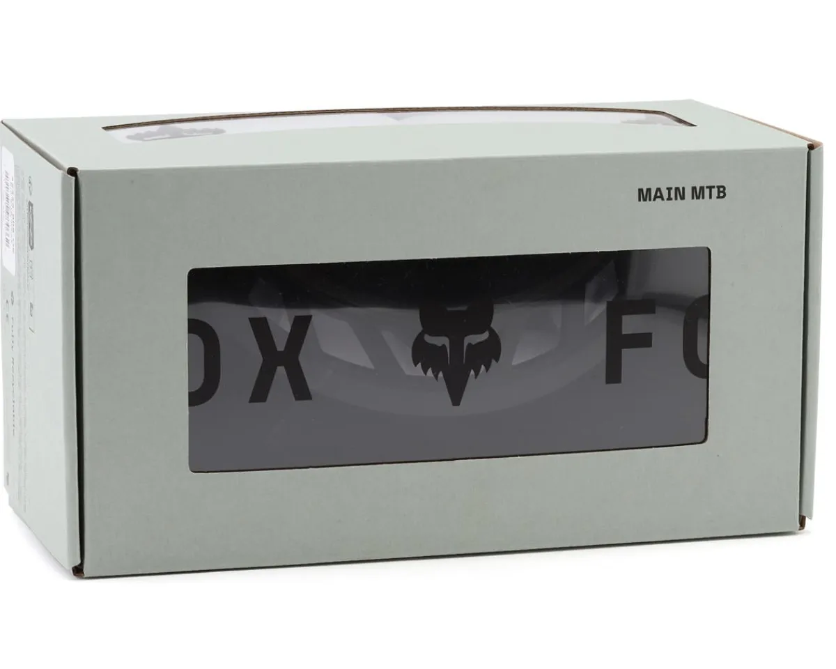 Fox Racing Sunglasses & Goggles|MTB Main Goggles (White) (Clear Lens) (Universal Adult)