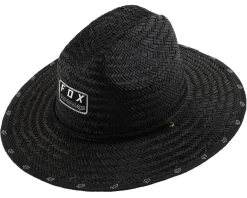 Fox Racing Casual Clothing|Summer Essentials|Non Stop Straw Hat (Black) (Universal Adult)