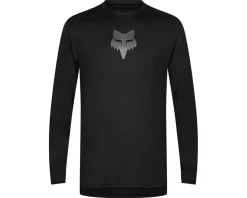 Fox Racing Jerseys|Ranger Fox Head Long Sleeve Jersey (Black) (S)