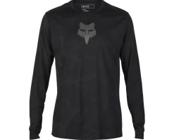 Fox Racing Jerseys|Ranger TruDri Long Sleeve Jersey (Black) (S)