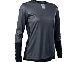 Fox Racing Clothing Sale|Women'S|Women's Defend Long Sleeve Jersey (Dark Shadow) (M)