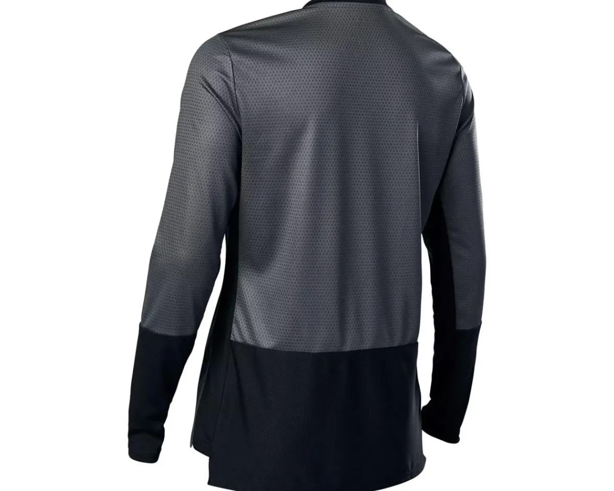 Fox Racing Clothing Sale|Women'S|Women's Defend Long Sleeve Jersey (Dark Shadow) (M)