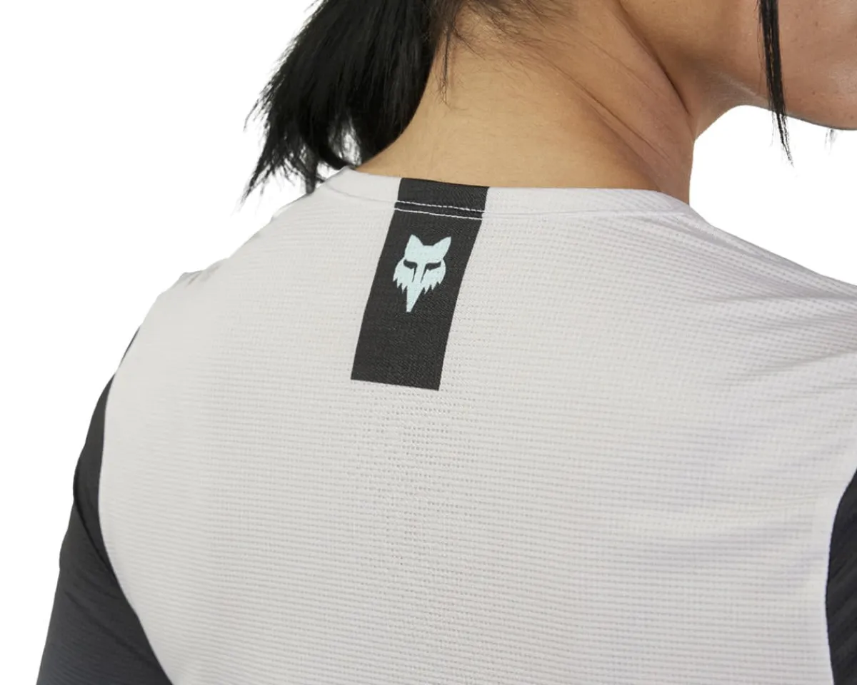 Fox Racing Clothing Sale|Women'S|Women's Flexair Race Jersey (Vintage White) (M)