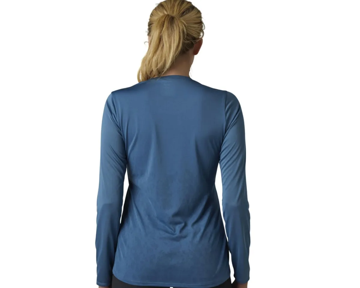 Fox Racing Women'S|Jerseys|Women's Ranger TruDri Long Sleeve Jersey (Dark Slate) (L)