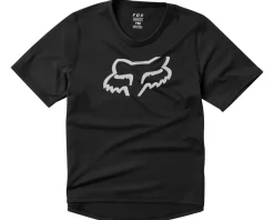 Fox Racing Jerseys|Youth & Kids|Youth Ranger Short Sleeve Jersey (Black) (Youth XL)