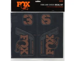 Fox Suspension Suspension|Custom Decal Kit (Root Beer) (All Models Except Step Casts)