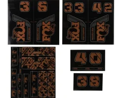 Fox Suspension Suspension|Custom Decal Kit (Root Beer) (All Models Except Step Casts)