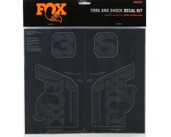Fox Suspension Suspension|Custom Decal Kit (Stealth Black)