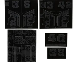 Fox Suspension Suspension|Custom Decal Kit (Stealth Black)