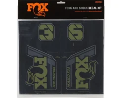Fox Suspension Suspension|Custom Decal Kit (Olive Drab) (All Models Except Step Casts)