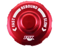 Fox Suspension Suspension|Damping Adjuster Part Rebound Knob (Float DPX2) (Red)