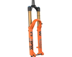 Fox Suspension Forks|Suspension|38 Factory Series Enduro Fork (Shiny Orange) (44mm Offset) (GRIP X 2 | Kabolt-X) (29