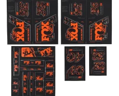 Fox Suspension Suspension|Heritage Decal Kit for Forks & Shocks (DigiCam) (All Models Except Step Casts)