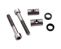 Fox Suspension Seatposts & Clamps|Tooling Kit (2022 Transfer SL Saddle Clamp Hardware) (Bolt, Pin & Washer) (Pair) (Titanium)