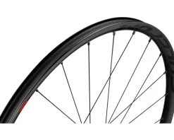 Fulcrum Wheels & Parts|Rapid Red 5 Disc Brake Gravel Wheelset (Black) (Shimano HG 11/12) (12/15 x 100, 12 x 142mm) (700c) (Centerlock) (Tubeless)