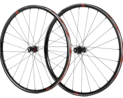 Fulcrum Wheels & Parts|Rapid Red 5 Disc Brake Gravel Wheelset (Black) (Shimano HG 11/12) (12/15 x 100, 12 x 142mm) (700c) (Centerlock) (Tubeless)