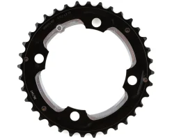 Full Speed Ahead Chainrings & Accessories|4-Bolt MTB Pro Double Chainring (Black) (2 x 10 Speed) (104mm BCD) (Outer) (36T)