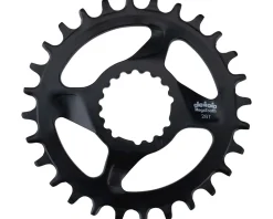 Full Speed Ahead Chainrings & Accessories|Comet Direct Mount Megatooth Chainring (Black) (1 x 11 Speed) (Single) (28T) (0mm Offset)