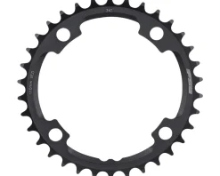 Full Speed Ahead Chainrings & Accessories|Gossamer Pro ABS Super Road Chainrings (Black) (2 x 10/11 Speed) (Inner) (34T) (110mm FSA ABS)