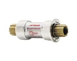Full Speed Ahead Bottom Brackets & Parts|Platinum ISIS Threaded Bottom Bracket (Silver) (BSA) (68mm) (108mm)