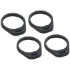 Full Speed Ahead Headsets & Spacers|SL-K SCR Stem Spacer (Black) (1-1/4") (4 Pack)