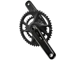 Full Speed Ahead Cranksets & Parts|SL-K 2x Modular Carbon Crankset (Black) (For SRAM AXS 12-Speed) (165mm) (48/35T) (30mm 386EVO Spindle)