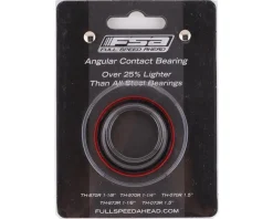 Full Speed Ahead Bearings|Headsets & Spacers|Super Light Angular Cartridge Bearing (Red) (Orbit CE/No.8) (45 x 45) (1-1/8")