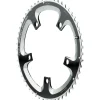 Full Speed Ahead Chainrings & Accessories|Super Road Chainrings (Black/Silver) (2 x 10/11 Speed) (Outer) (130mm BCD) (53T)