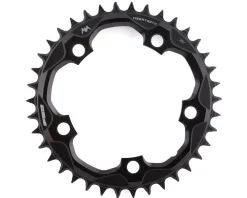 Full Speed Ahead Chainrings & Accessories|Super Road Megatooth Chainring (Black) (1 x 11 Speed) (110mm BCD) (Single) (38T)