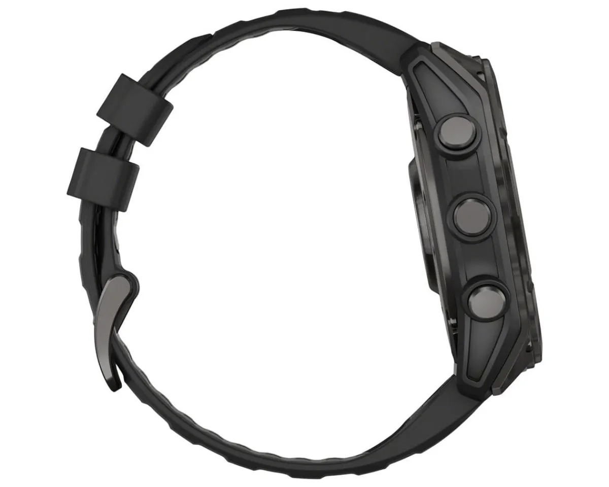 Garmin Watches|fenix 8 AMOLED Watch (Carbon Grey DLC Titanium) (51mm)