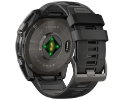 Garmin Watches|fenix 8 AMOLED Watch (Carbon Grey DLC Titanium) (51mm)