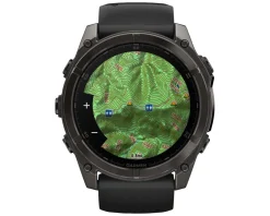Garmin Watches|fenix 8 AMOLED Watch (Carbon Grey DLC Titanium) (51mm)