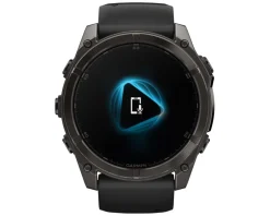 Garmin Watches|fenix 8 AMOLED Watch (Carbon Grey DLC Titanium) (51mm)